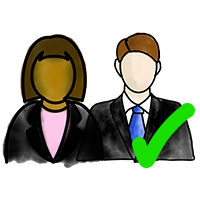 Staff retention illustration